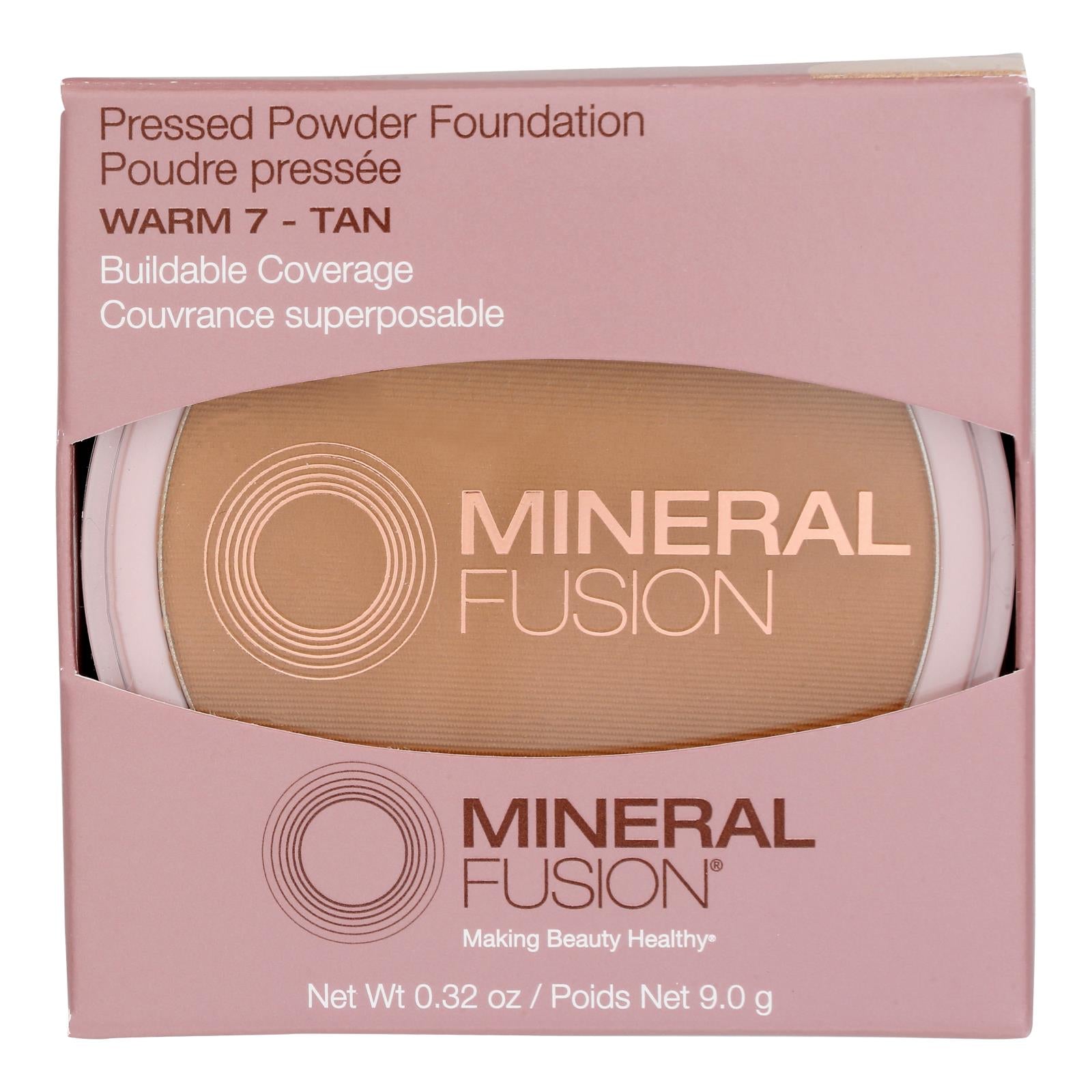 Mineral Fusion - Mkup Pressed Base Warm 7 - 1 Each-.32 Ounce