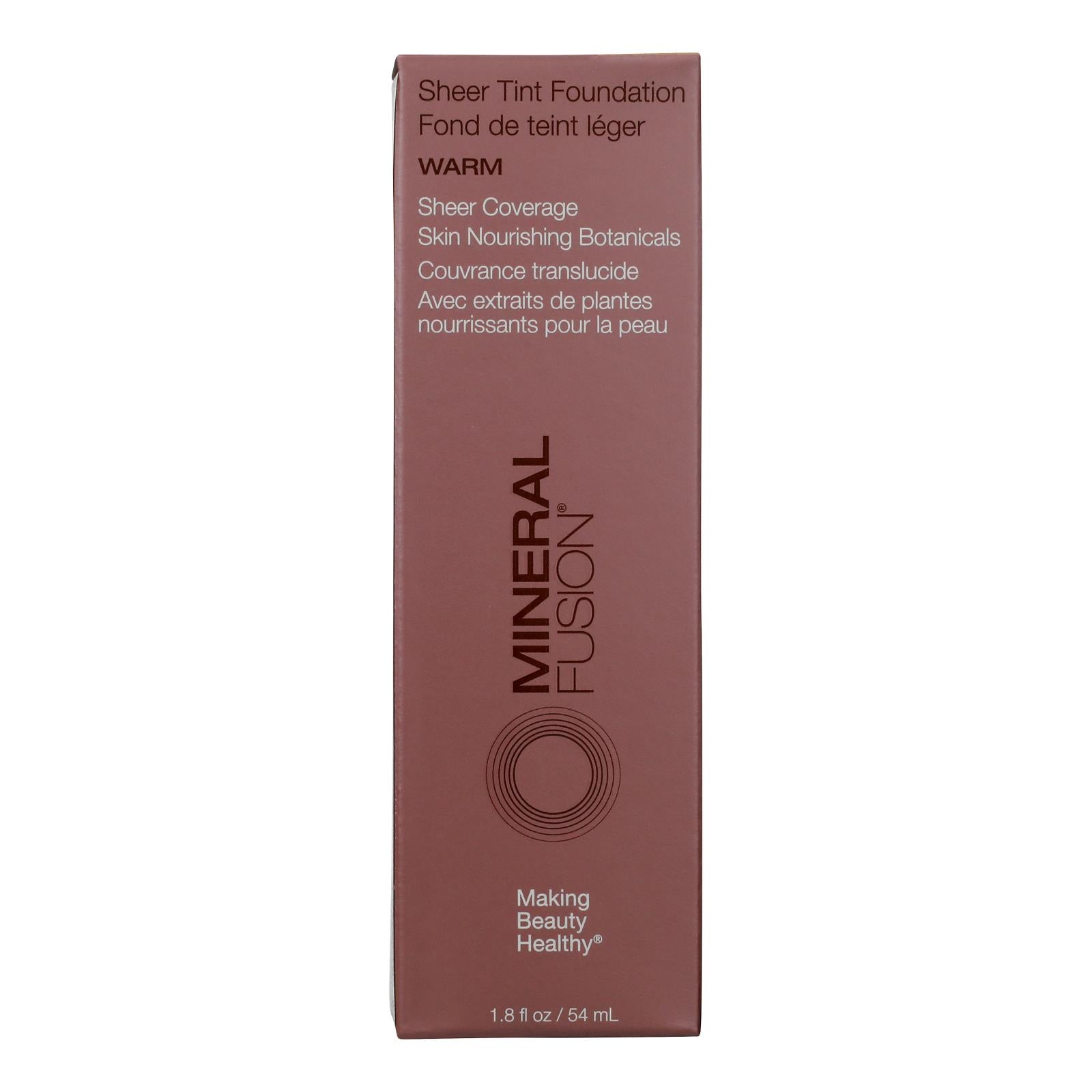 Mineral Fusion - Mkup Sheer Tint Warm - 1 Each-1.8 Fluid Ounce