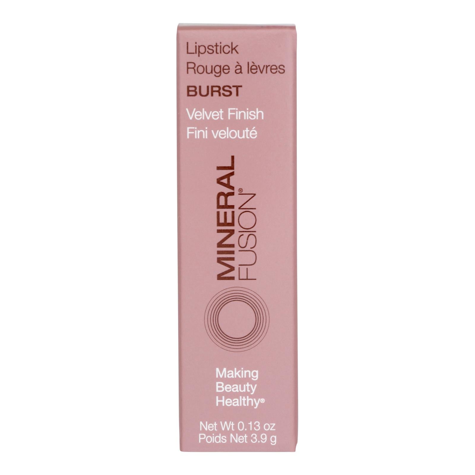 Mineral Fusion - Mkup Lipstick Burst - 1 Each-.137 Ounce