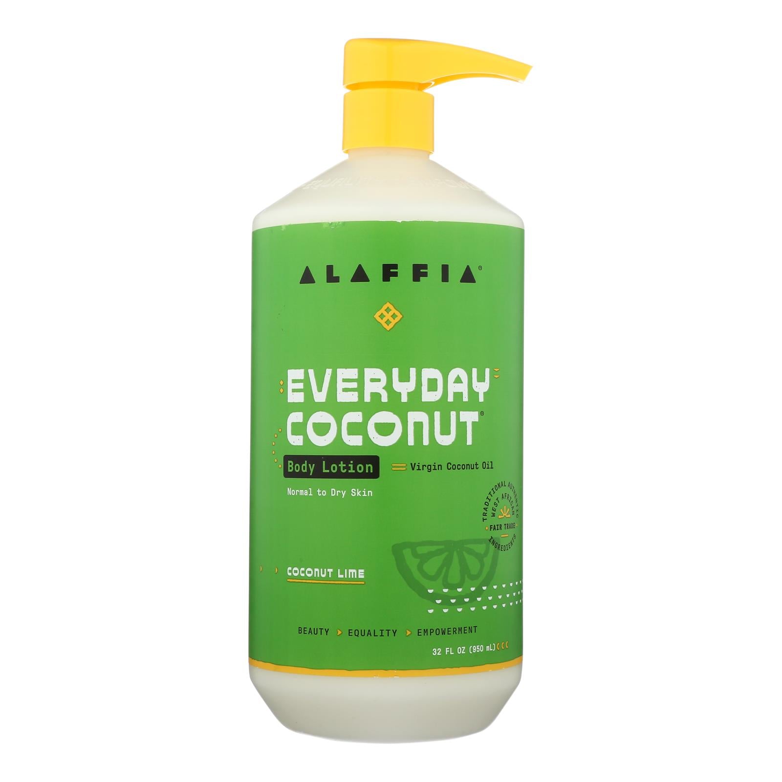 Alaffia Coconut Ultra Hydrating Lotion - 1 Each - 32 Fluid Ounce