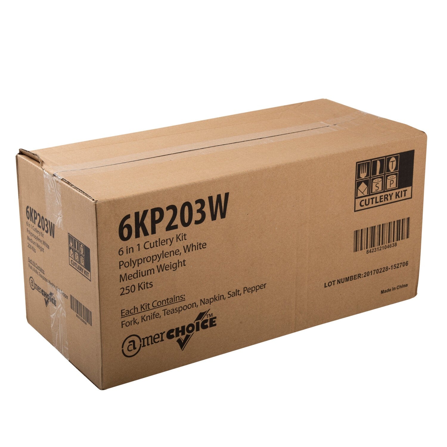 Meal Kitwhtpcmwpppk 250 Each - 1 Per Case.