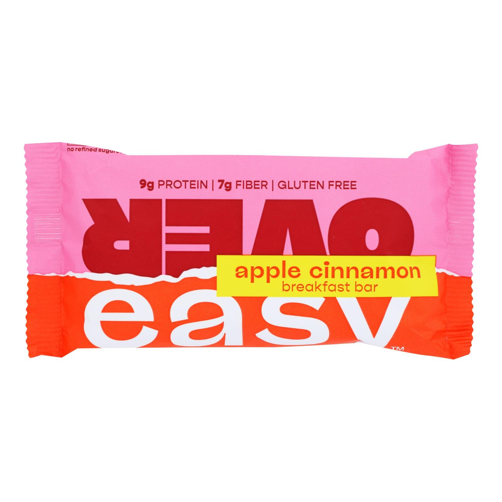 Over Easy - Breakfast Bar Apple Cinnamn - Case of 12-1.8 Ounce
