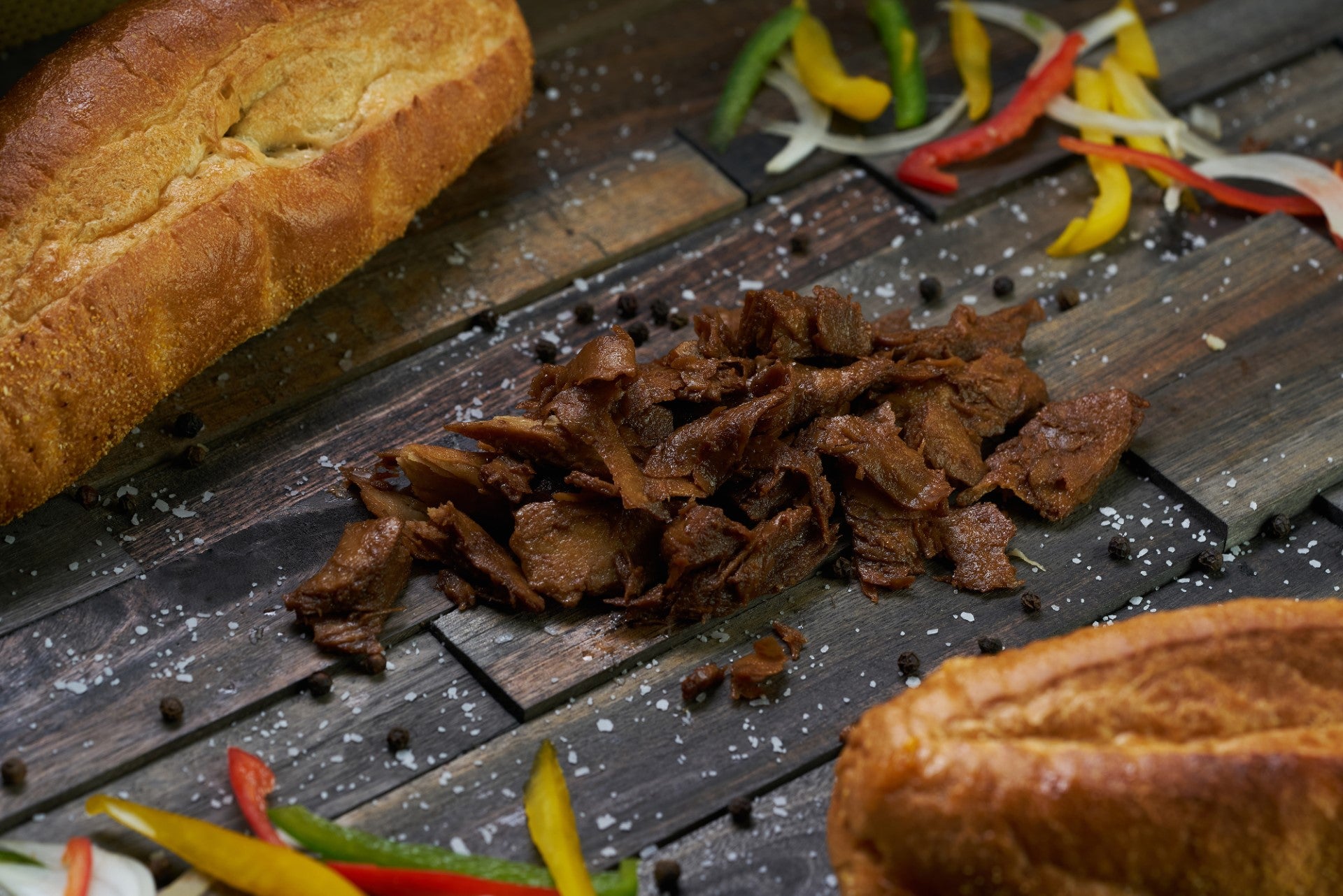 Paow Plant Based Protein Dark Pieces 2.5 Pound Each - 4 Per Case.