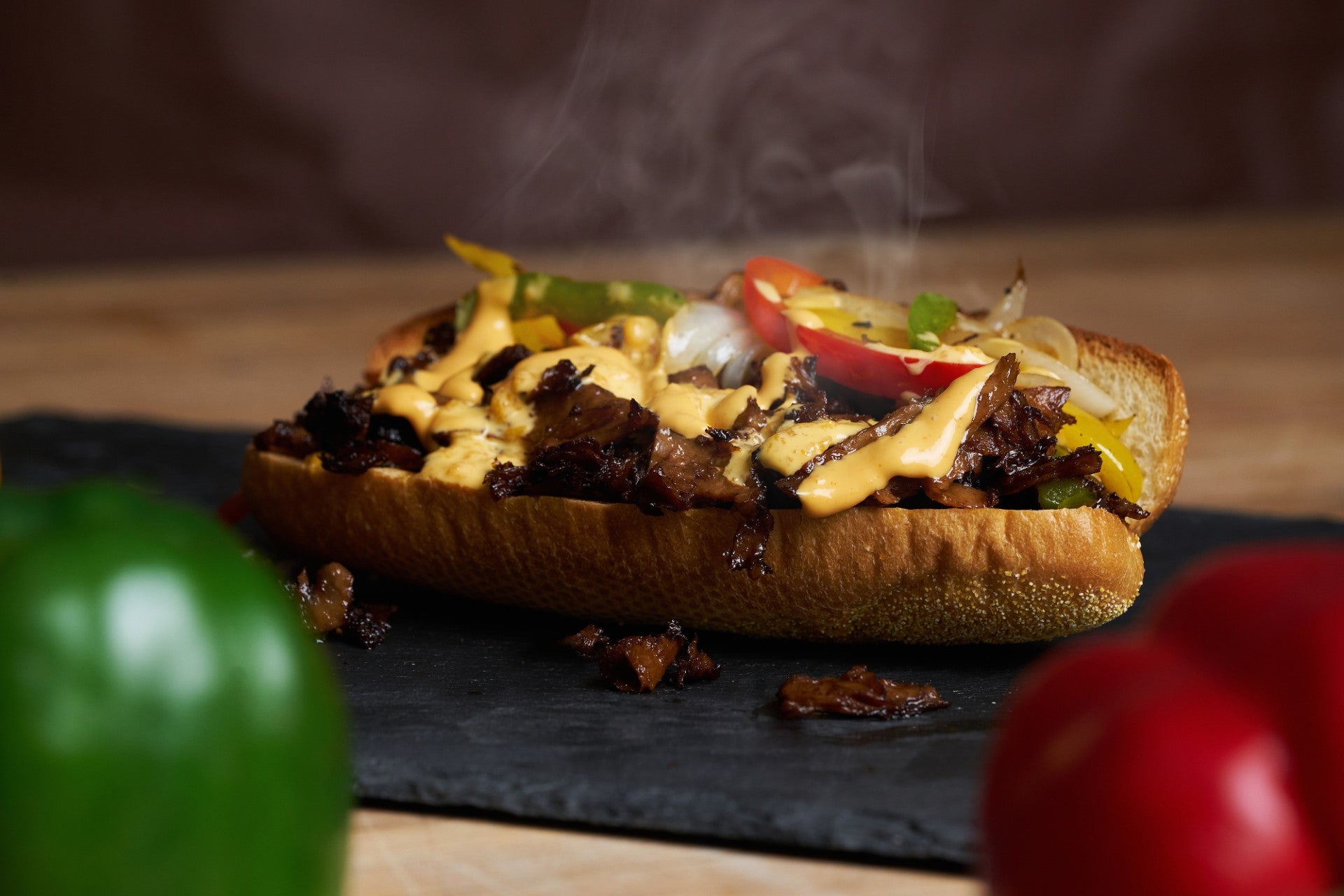 Paow Plant Based Protein Dark Pieces 2.5 Pound Each - 4 Per Case.