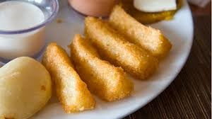 Comida Vida Yuca Steak Cut Fries 6 Pound Each - 4 Per Case.
