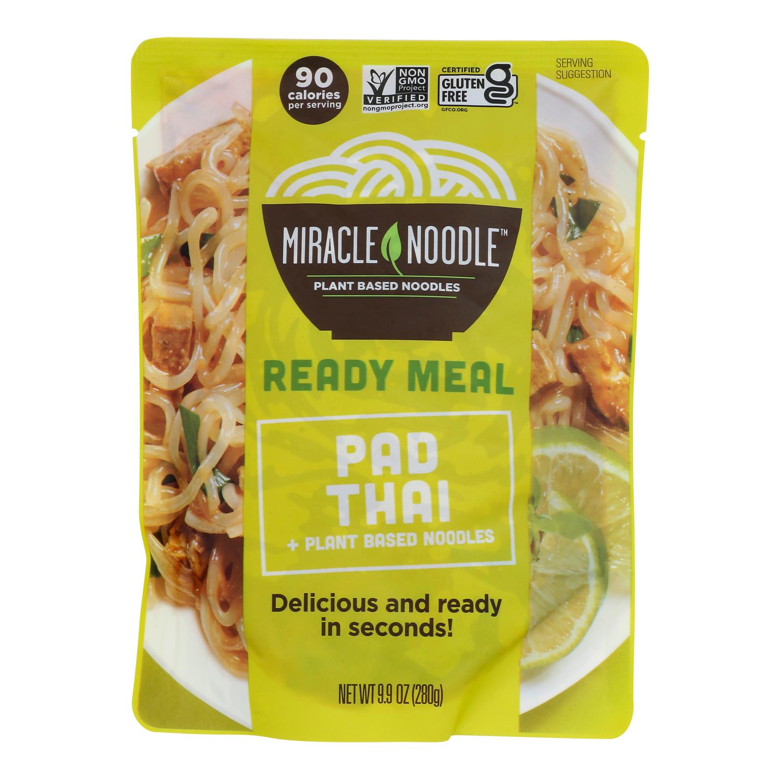 Miracle Noodle - Rte Meal Pad Thai - Case of 6-9.9 Ounce