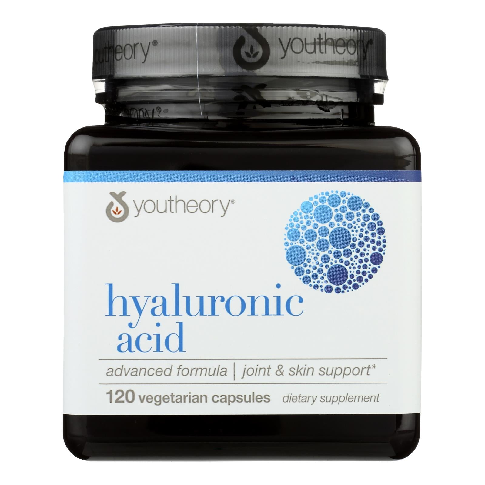 One Serving Size Of Youtheory Hyaluronic Acid Advanced - 1 Each - 120 Tablets