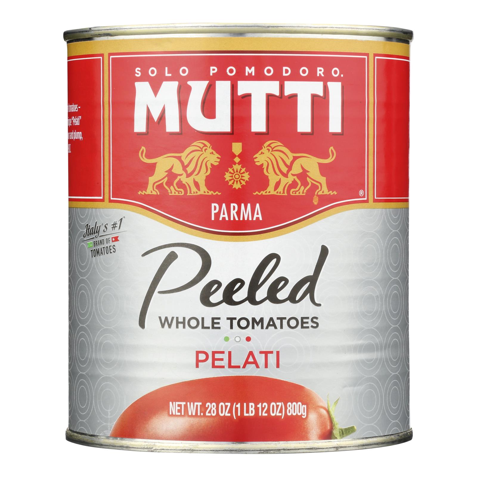 Mutti, Peeled Tomatoes - Case of 12 - 28 Ounce