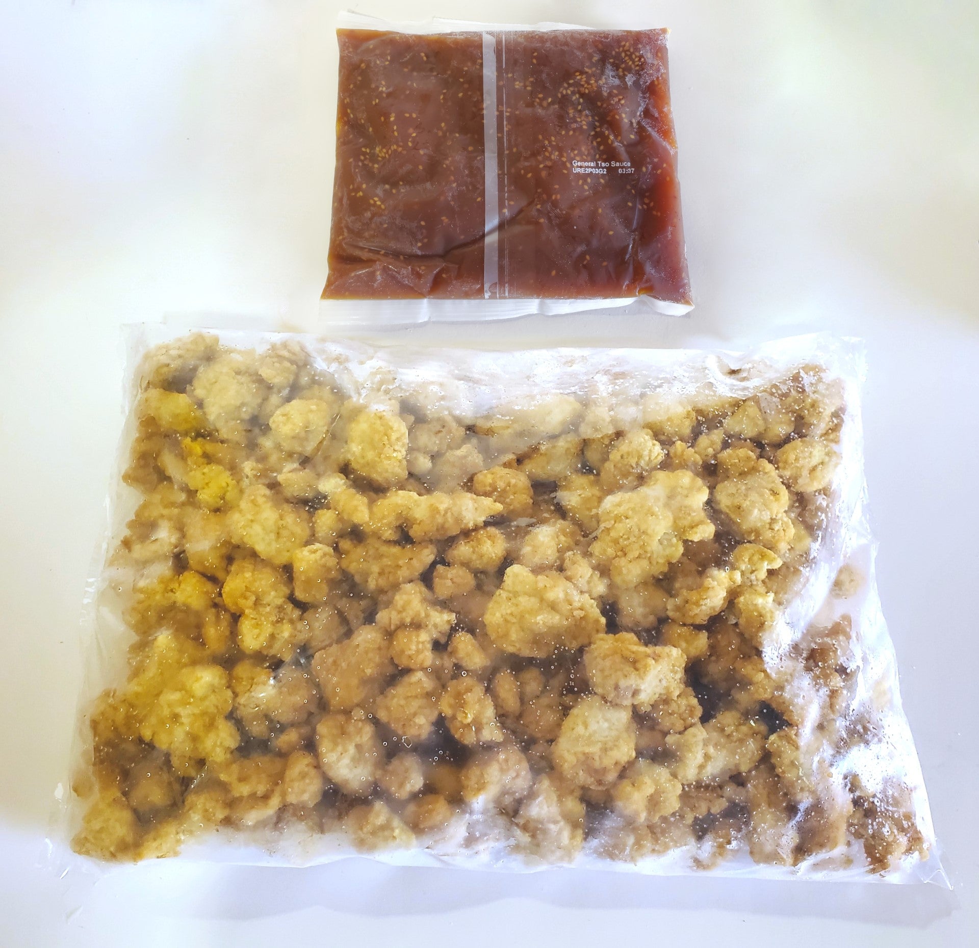 Green Dragon General Tso's Chicken Nuggets Whole Grain 7.15 Pound Each - 6 Per Case.