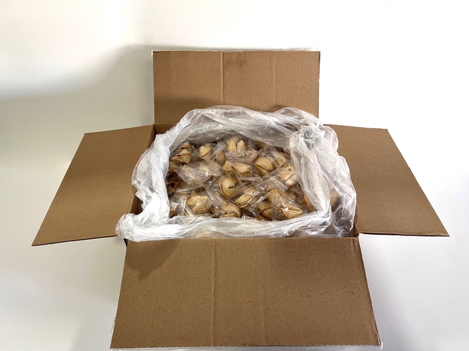 Green Dragon Whole Grain Fortune Cookie Individually Wrapped 1 Count Packs - 400 Per Case.