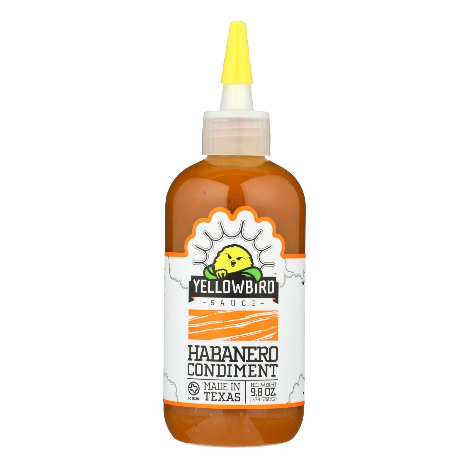 Yellowbird Sauce - Habanero - Case of 6 - 9.8 Ounce