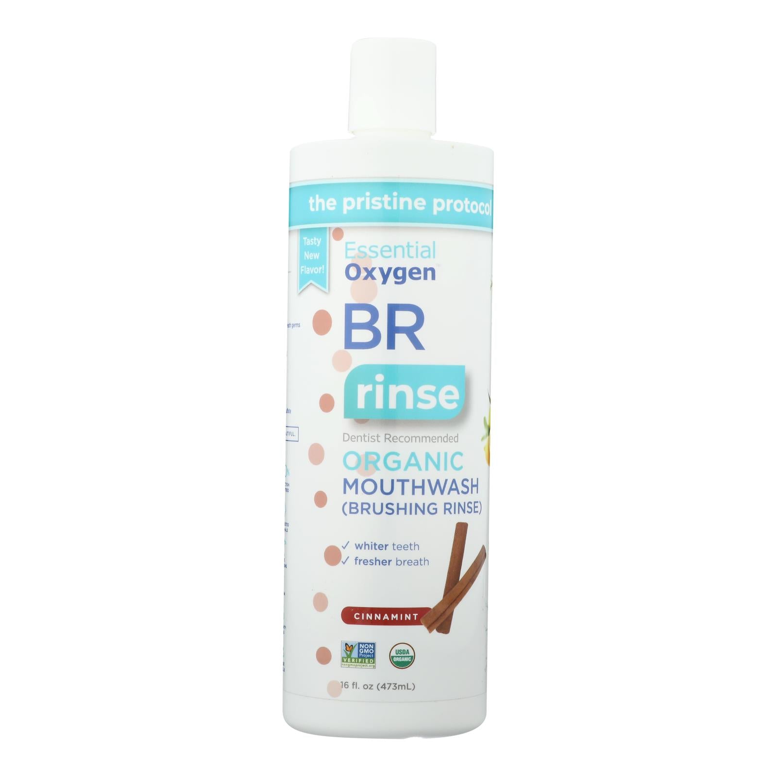 Essential Oxygen - Mouthwash Cinnamint - 1 Each-16 Fluid Ounce