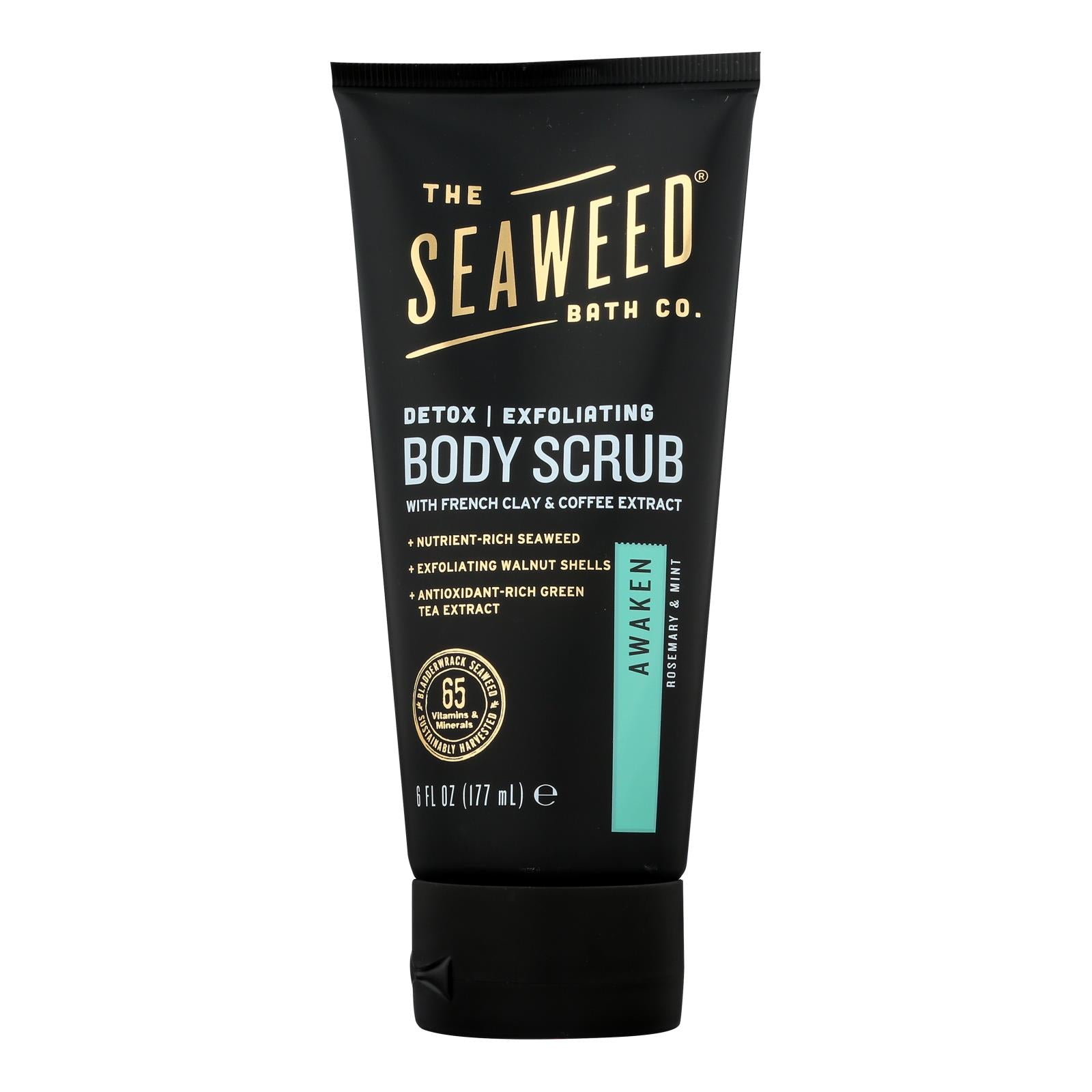 The Seaweed Bath Co Scrub - Detox - Exfoliating - Awaken - 6 fl Ounce