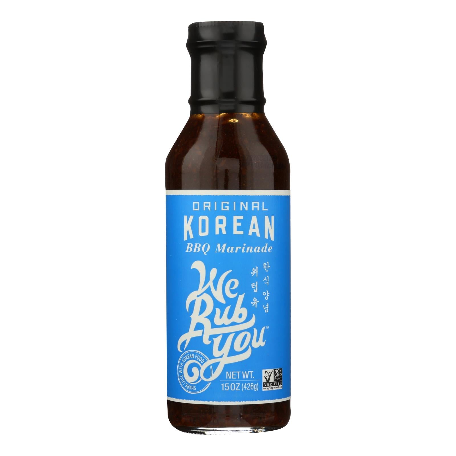 We Love You - Kor Bbq Sauce & Mrnde Original - Case of 6-15 Ounce