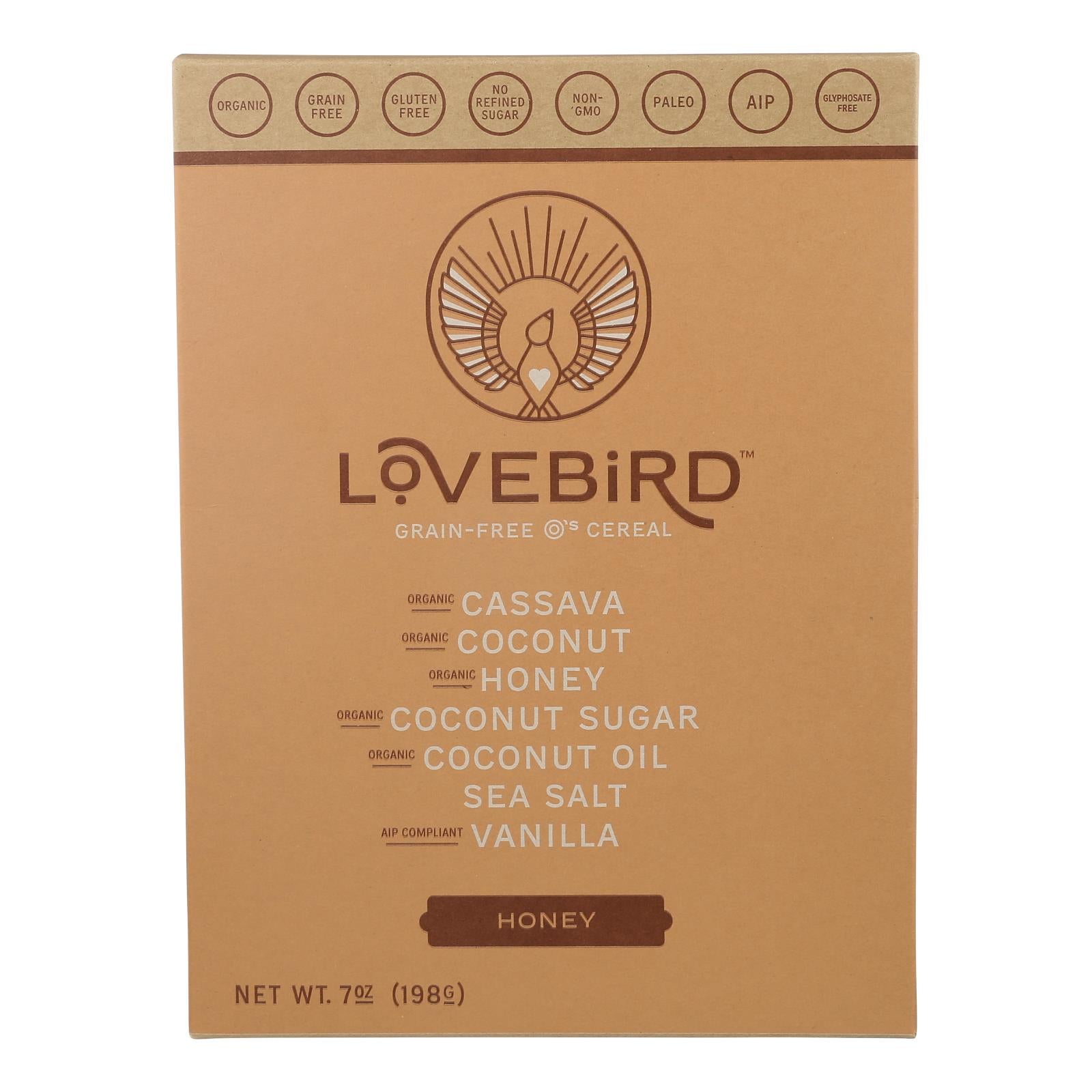 Lovebird - Cereal Honey Grain Fr - Case of 6-7 Ounce