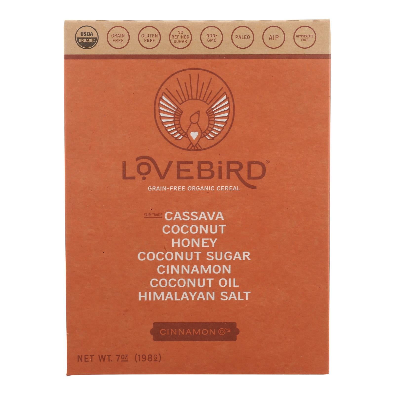 Lovebird - Cereal Cinnamon Grnfr - Case of 6-7 Ounce