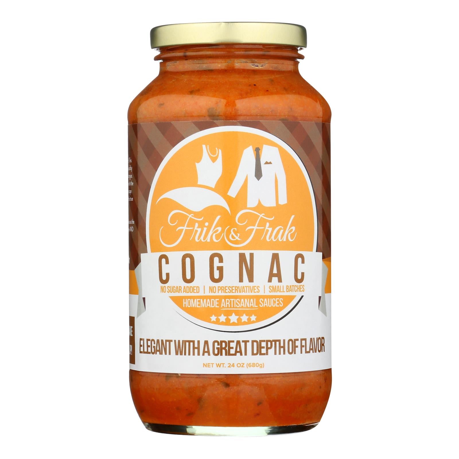 Frik And Frak - Sauce Cognac - Case of 6-24 Ounce