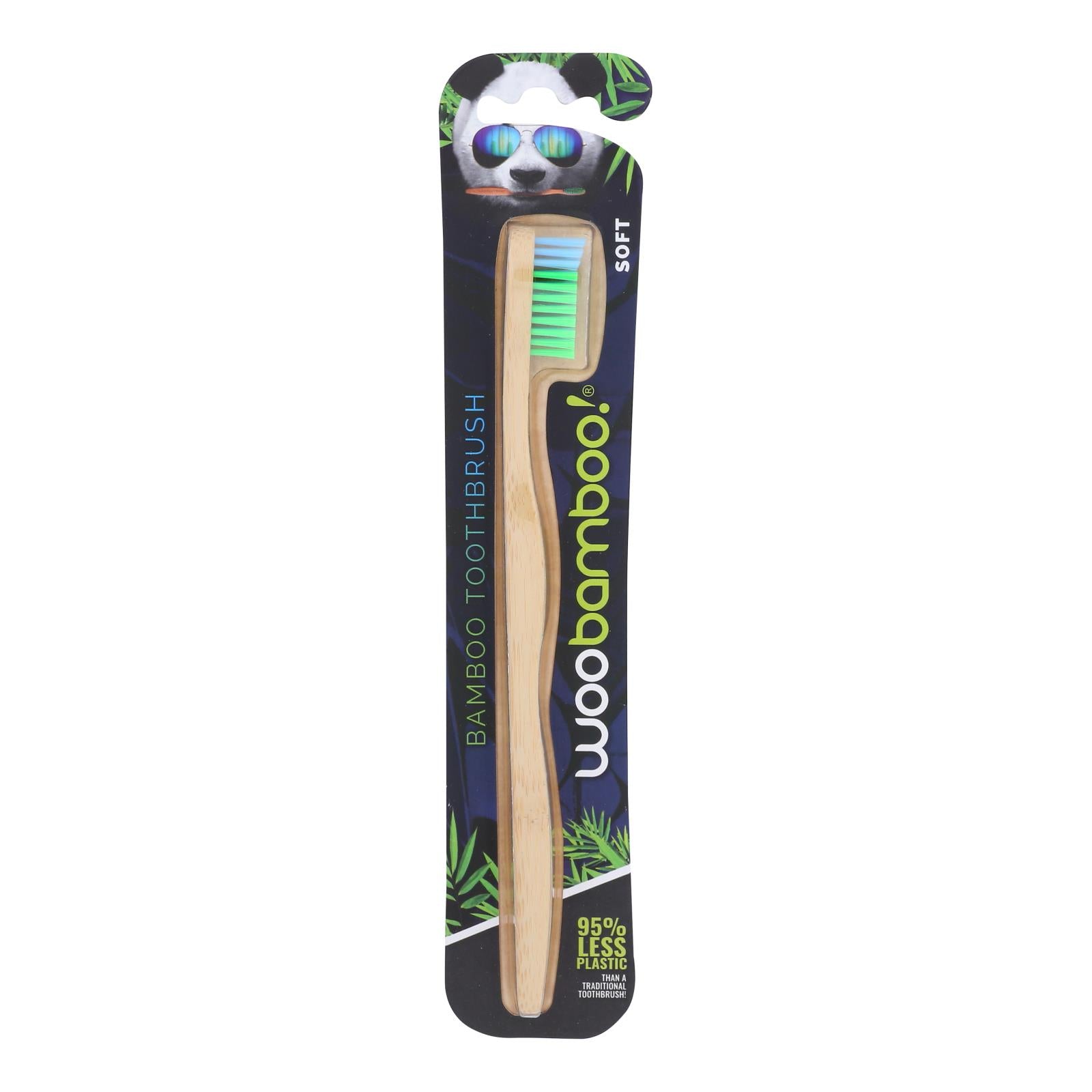 Woobamboo! Adult Soft Toothbrushes - Case of 6 - Count