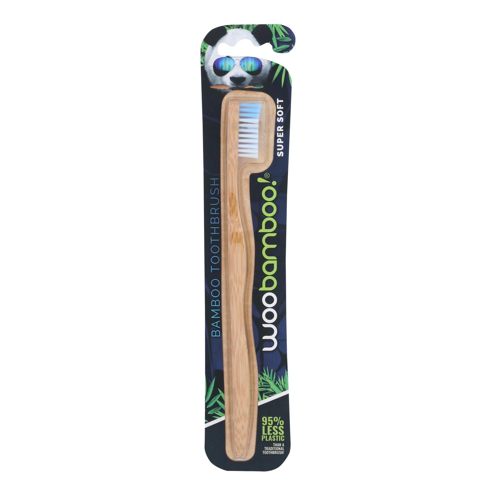 Woobamboo! Adult Super Soft Toothbrushes - Case of 6 - Count