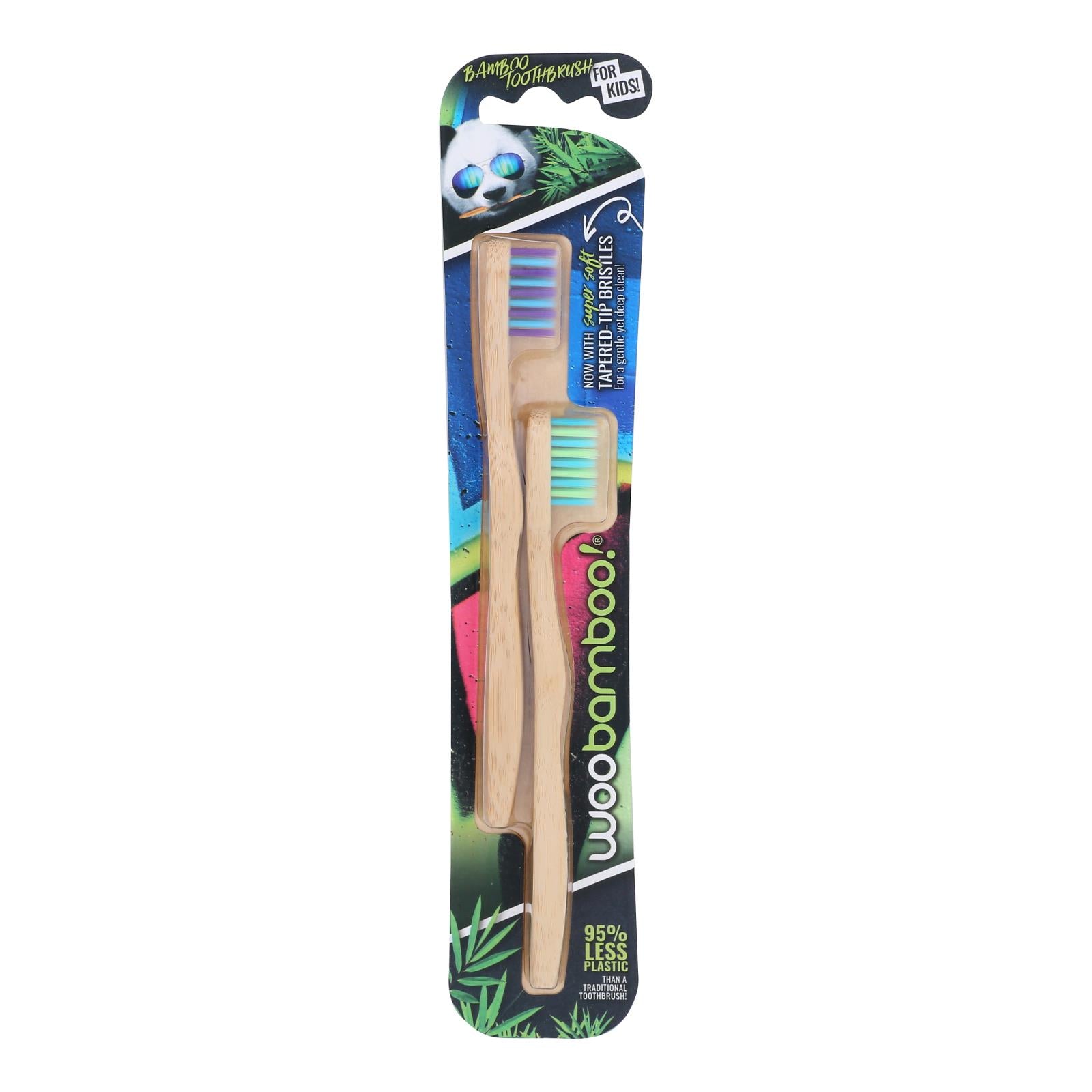 Woobamboo! Kids Sprout Toothbrush - Case of 6 - 2 Count