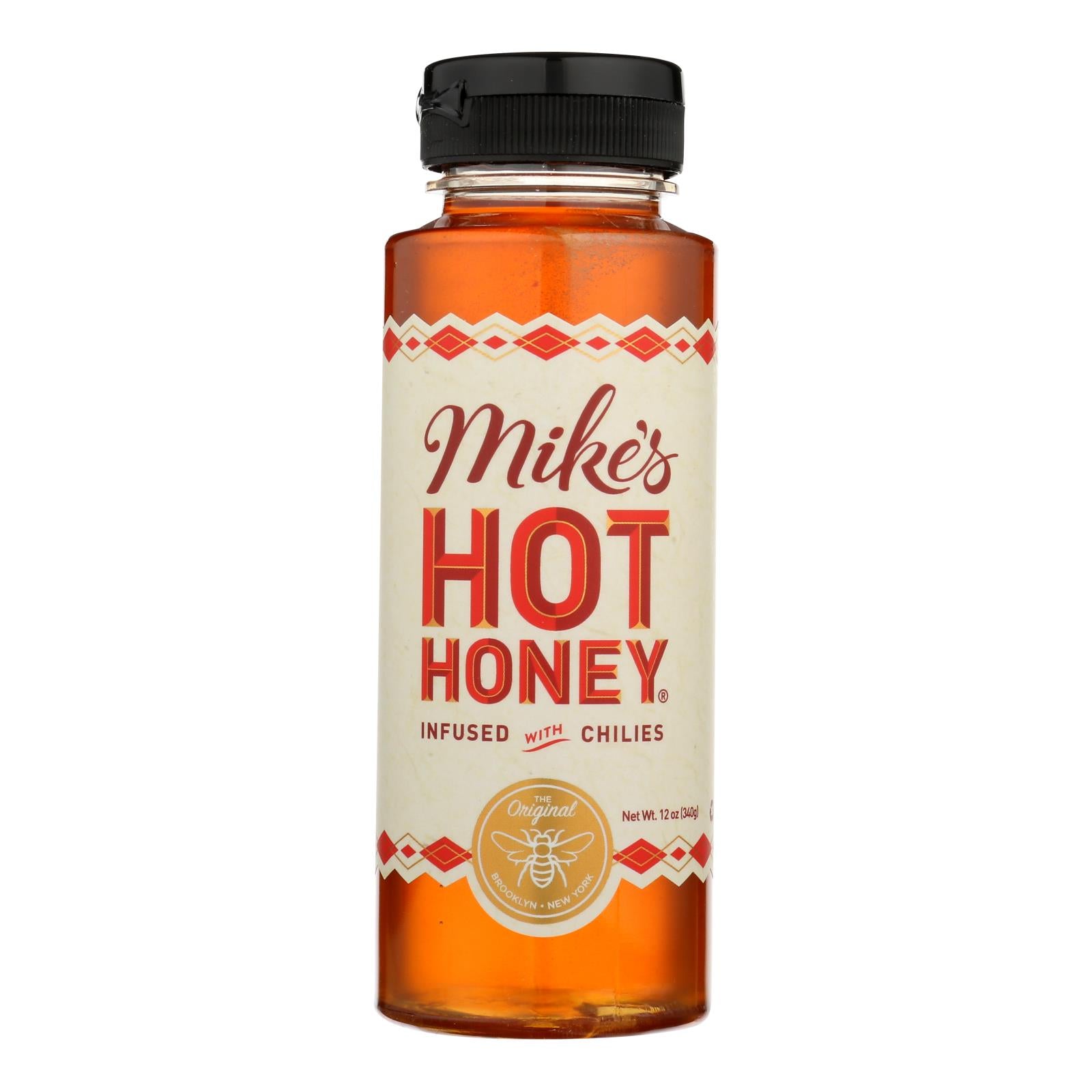 Mike's Hot Honey Infused With Chilies - Case of 6 - 12 Ounce