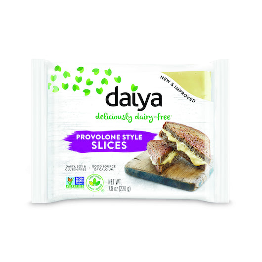 Daiya Provolone Style Plant Based Slices 8-7.8 Ounce, 7.8 Ounces - 8 Per Case