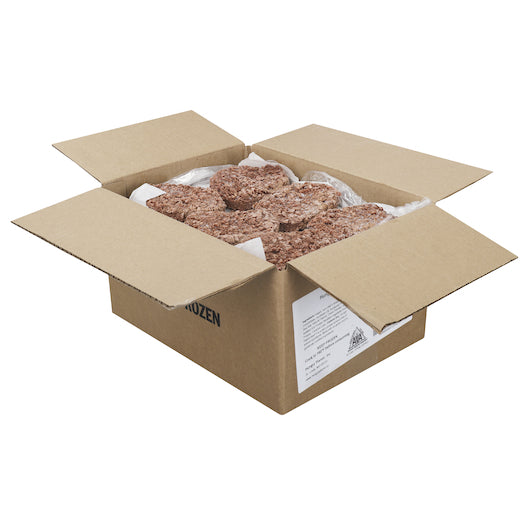 Hungry Planet Vegan Beef Classic Burger, 4 Ounce Size - 42 Per Case.