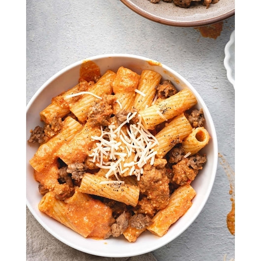 Hungry Planet Pre Cooked Italian Sausage Crumbles, 10 Pound Each - 1 Per Case.