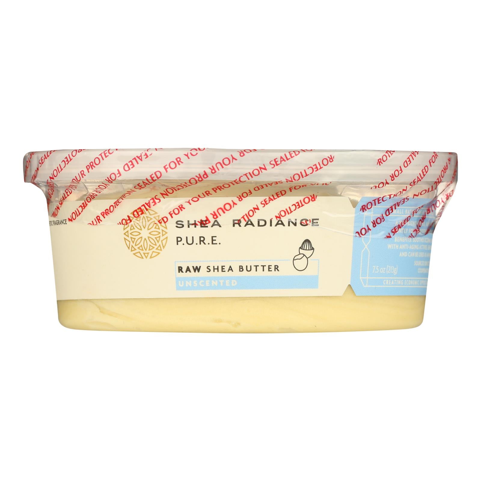Shea Radiance Unscented Shea Butter - 1 Each - 7.5 Ounce