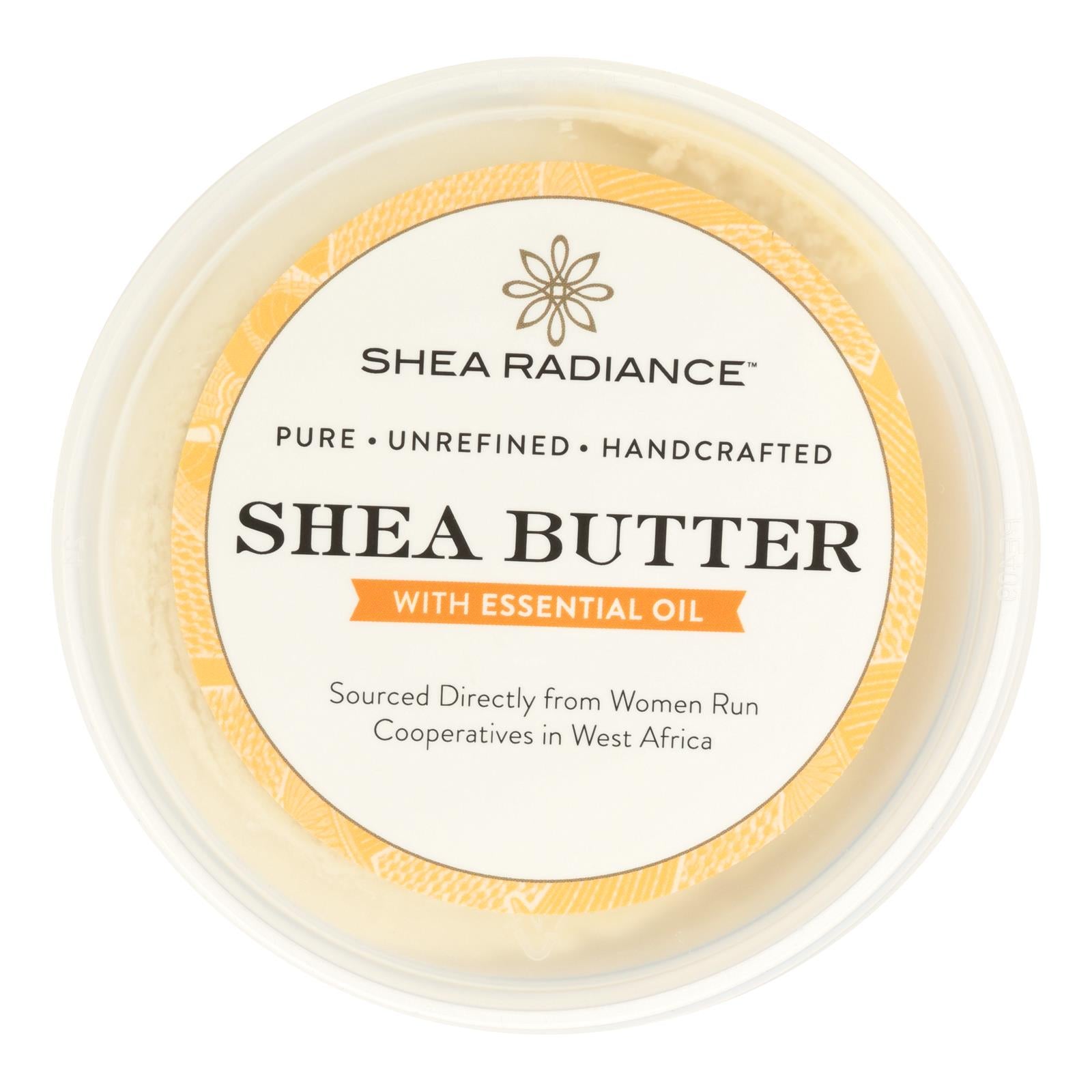 Shea Radiance Shea Butter With Essential Oil - 1 Each - 7.5 Ounce