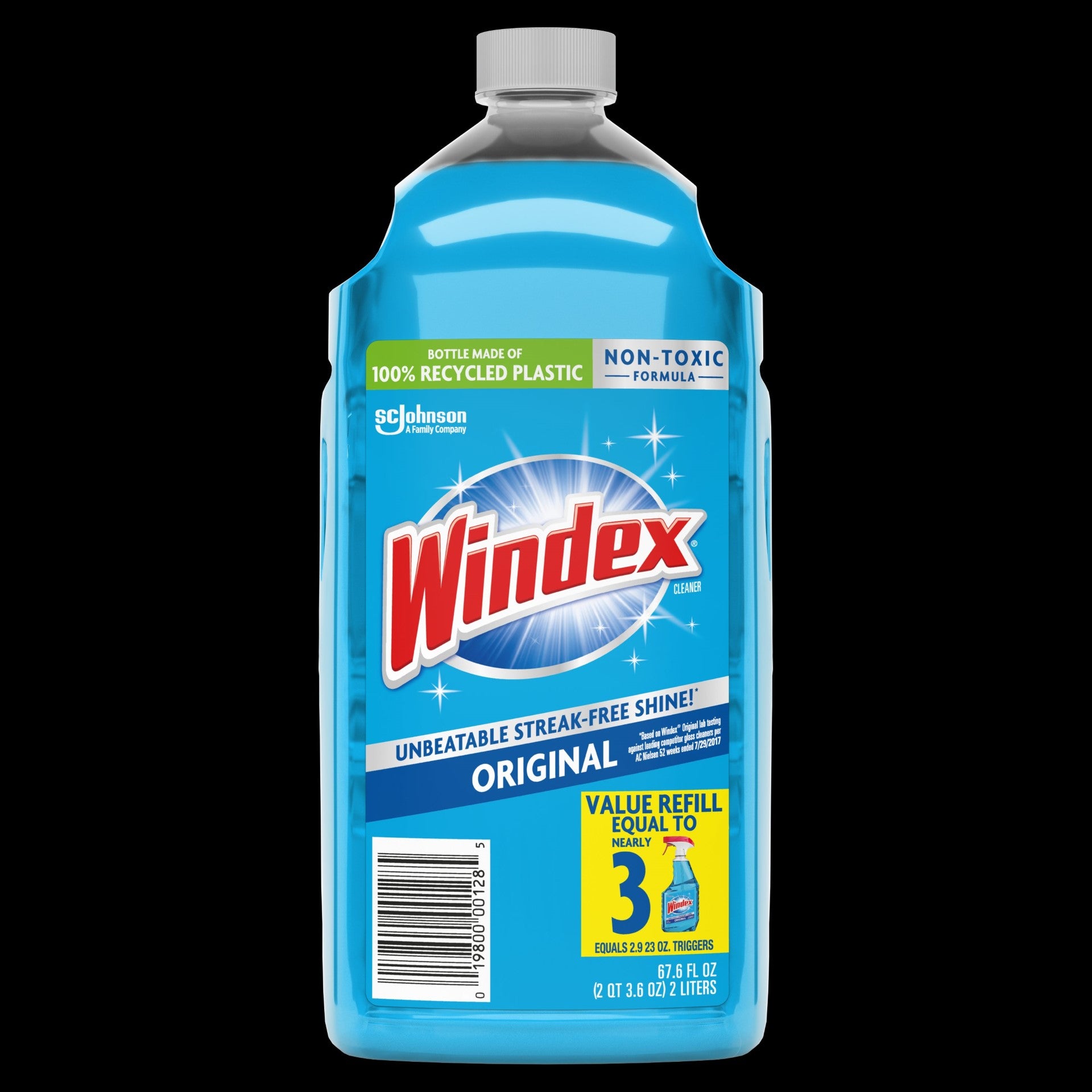 Windex Blend Refill Two 67.6 Fluid Ounce - 6 Per Case.