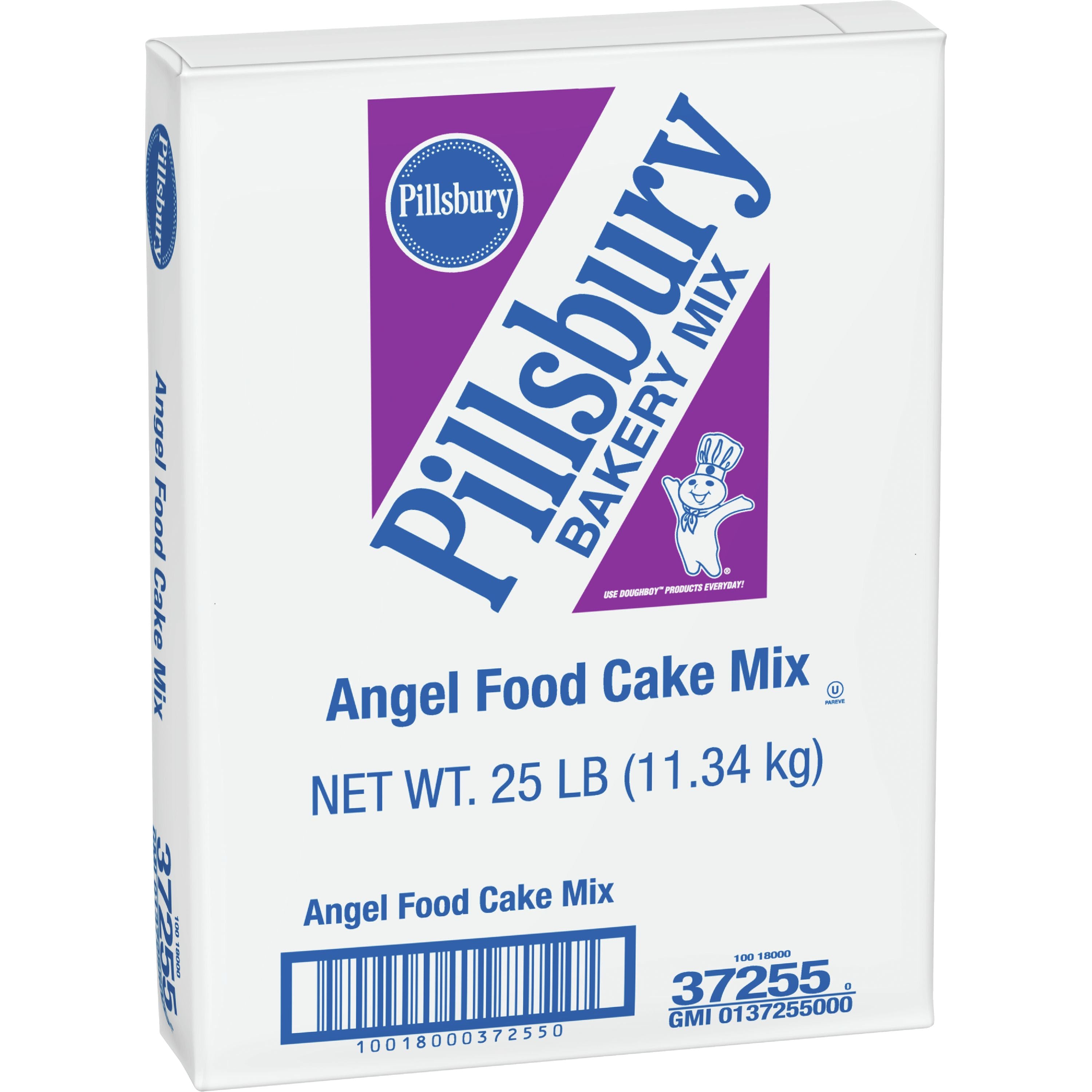 Pillsbury™ Cake Mix Angel Food 25 Pound Each - 1 Per Case.
