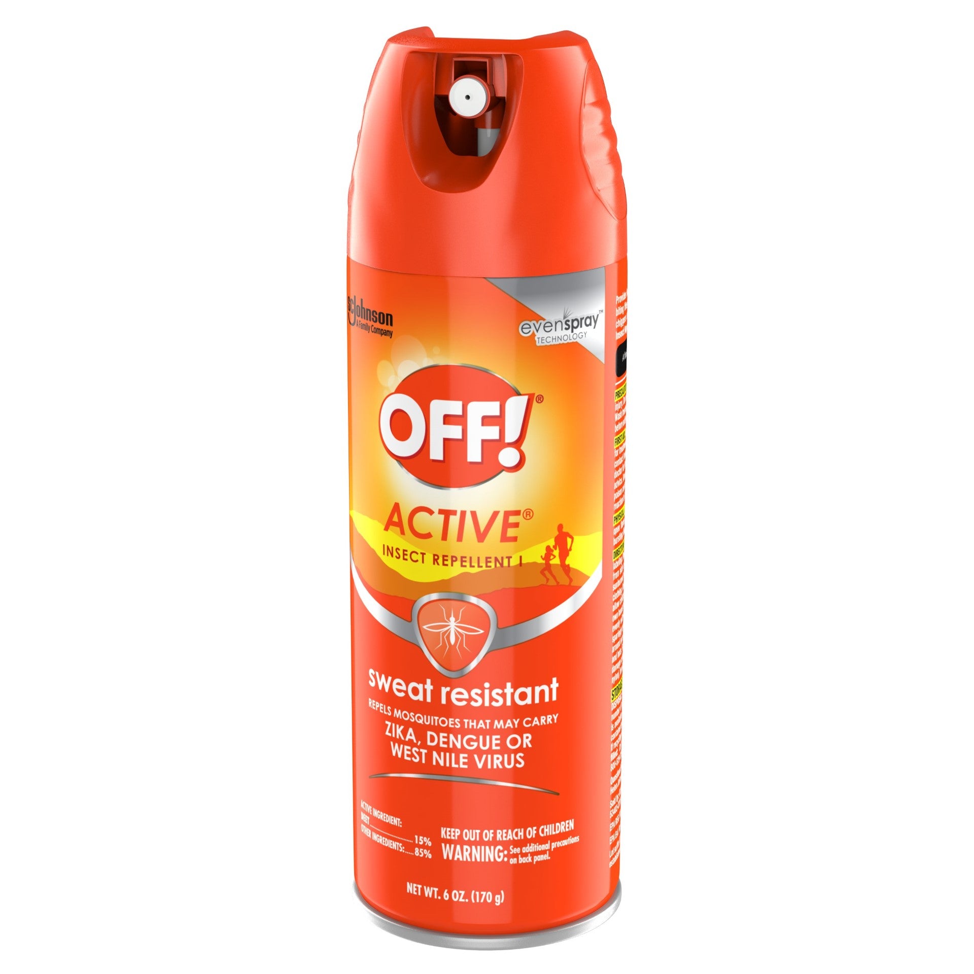Off Active Insect Repellent 6 Ounce Size - 12 Per Case.