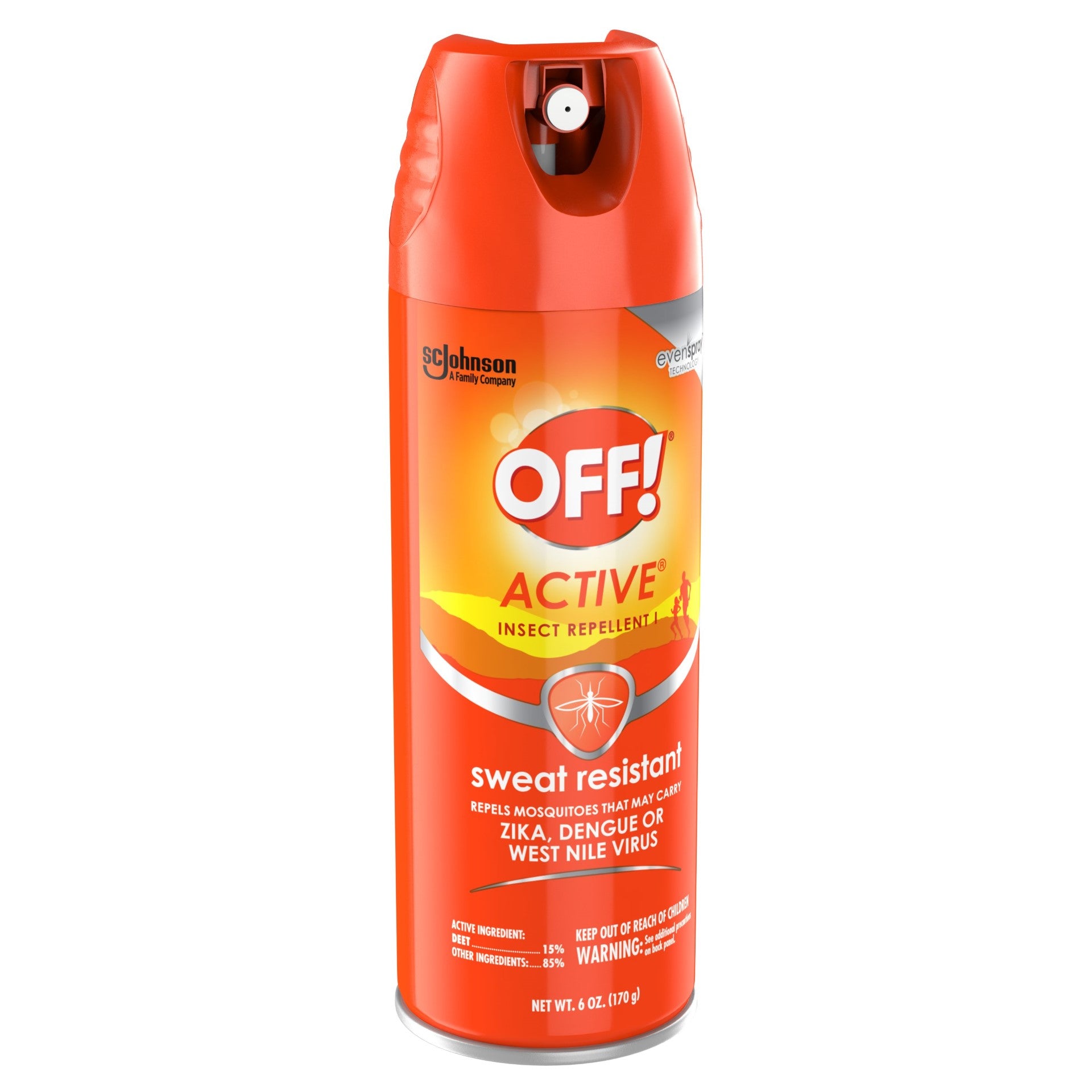 Off Active Insect Repellent 6 Ounce Size - 12 Per Case.