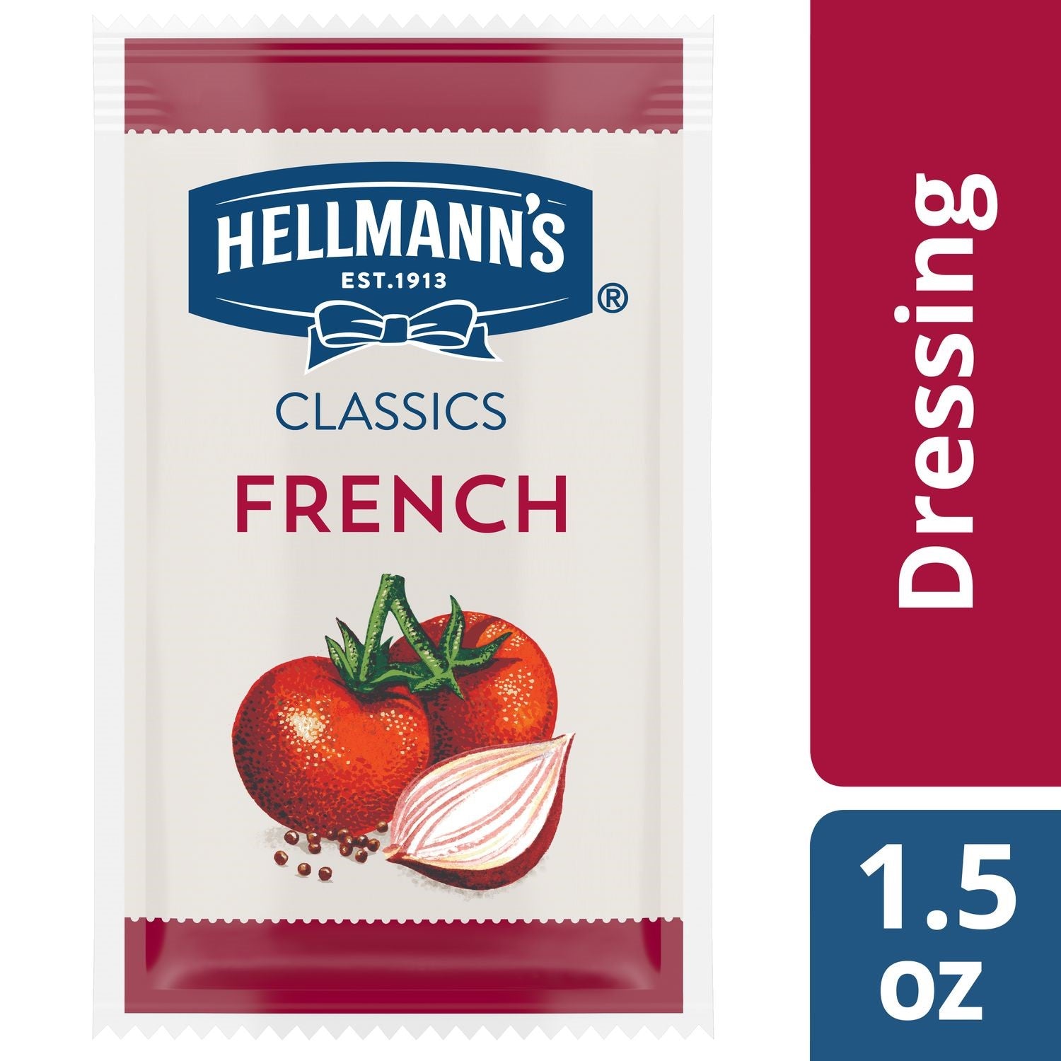 Hellmann's Dressingscondiments Classics French 1.5 Ounce Size - 102 Per Case.