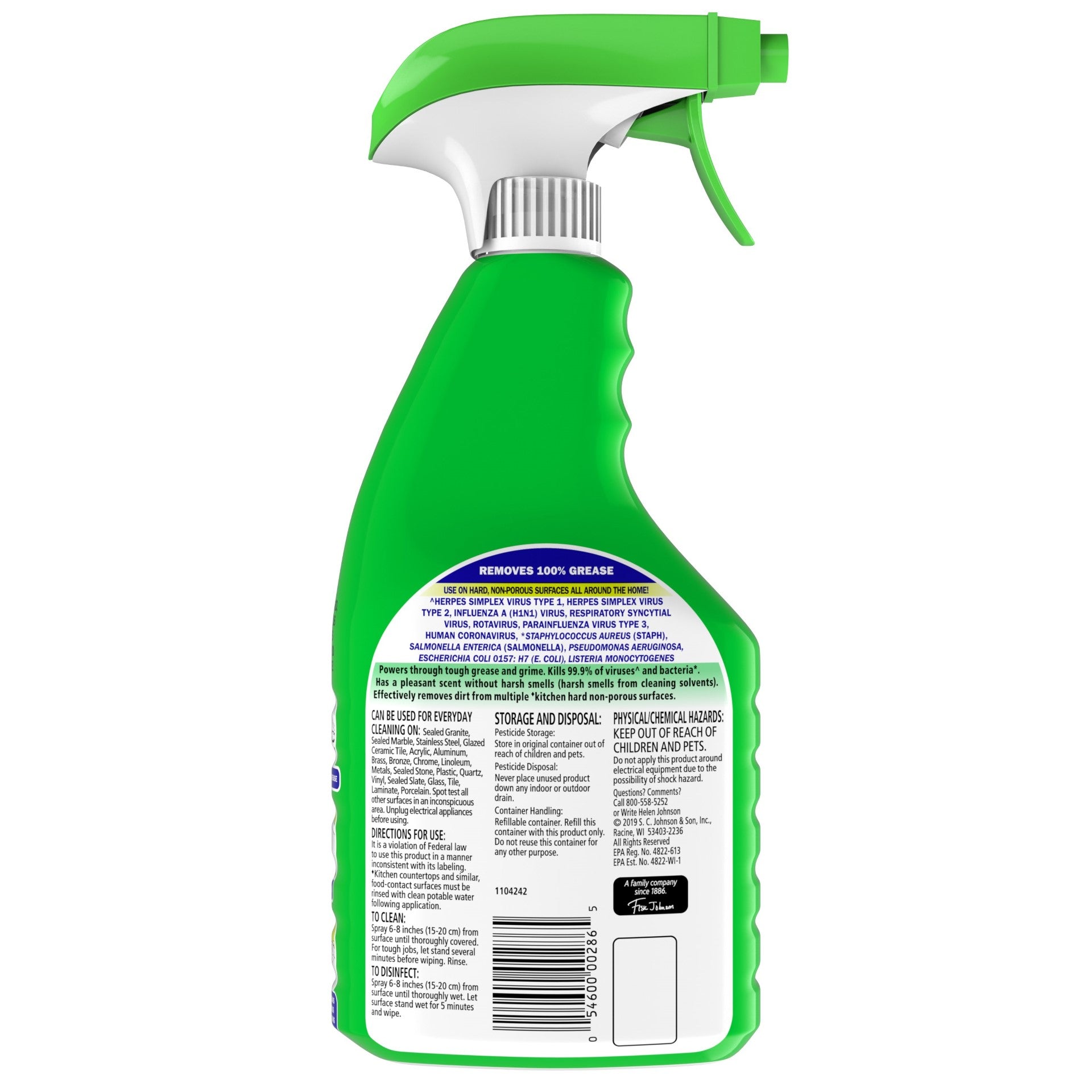 Fantastik Fantastik Scrubbing Bubbles Antibacterial Heavy Duty 32 Fluid Ounce - 8 Per Case.