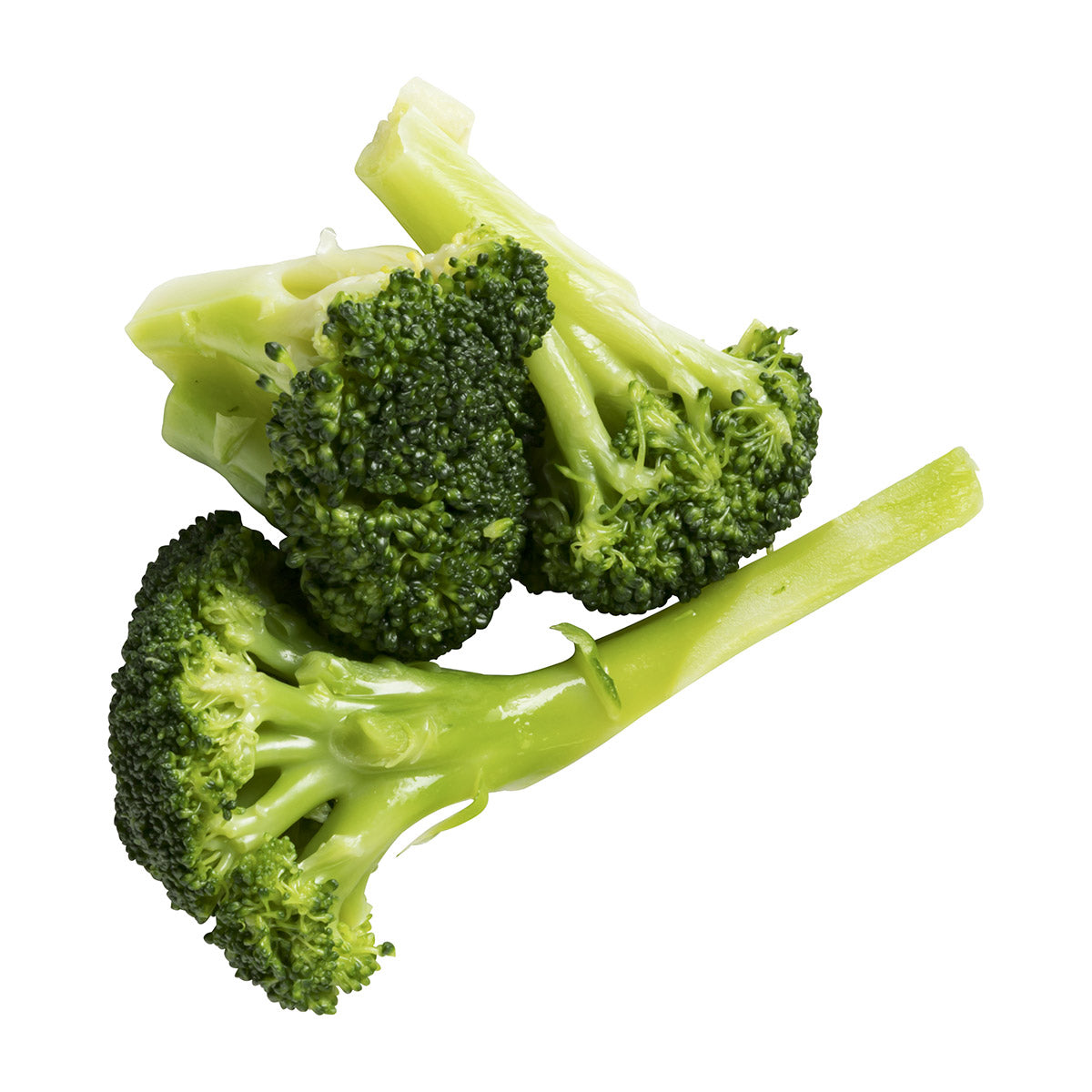 Simplot Simple Goodness Classic Vegetables Broccoli Spears Wet Pack 2 Pound Each - 12 Per Case.