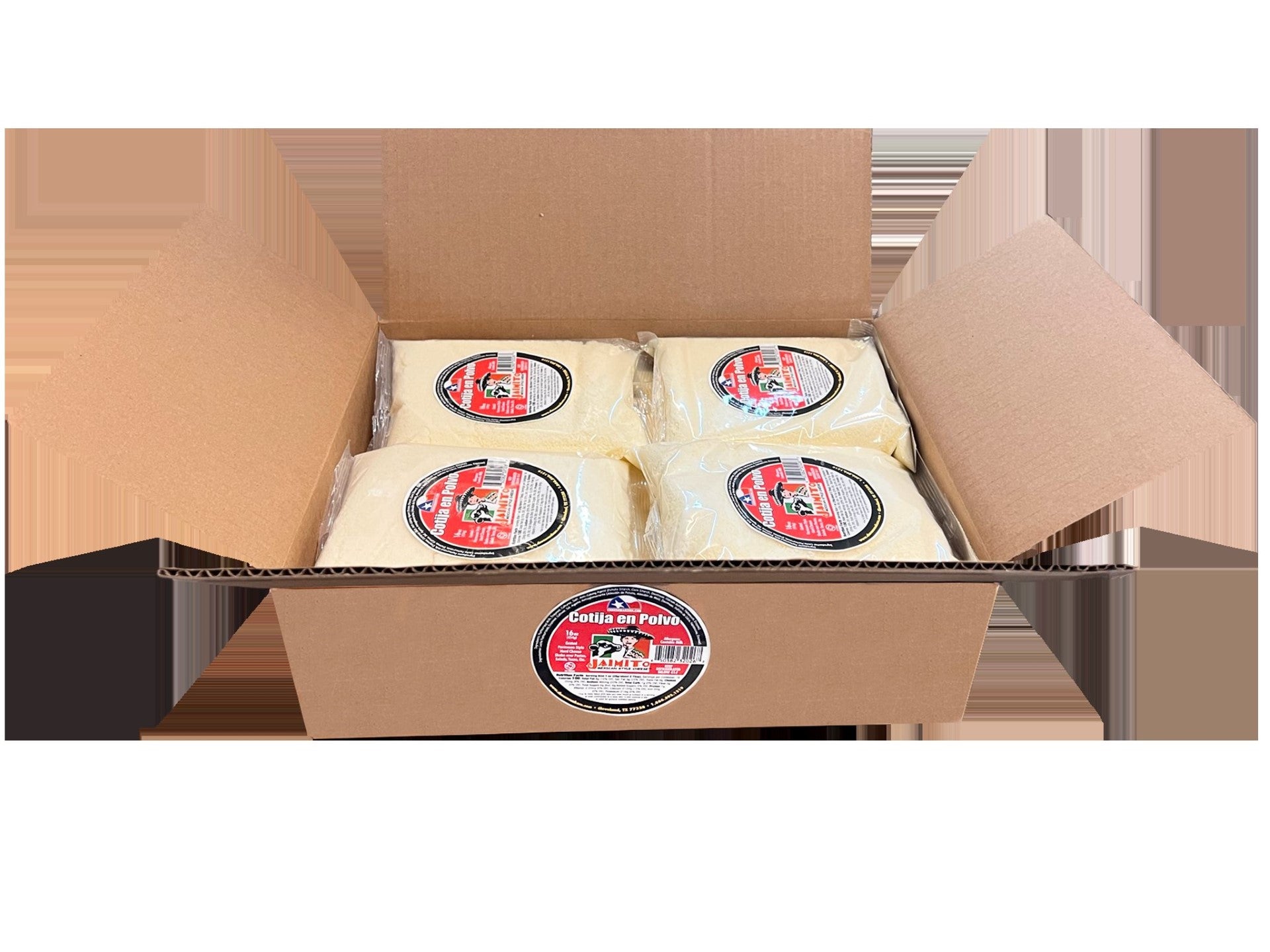 Cotija Polvo 1 Pound Each - 12 Per Case.