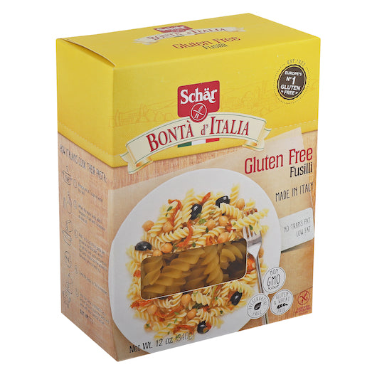Schar Gluten Free Fusilli, 12 Ounces - 10 Per Case.