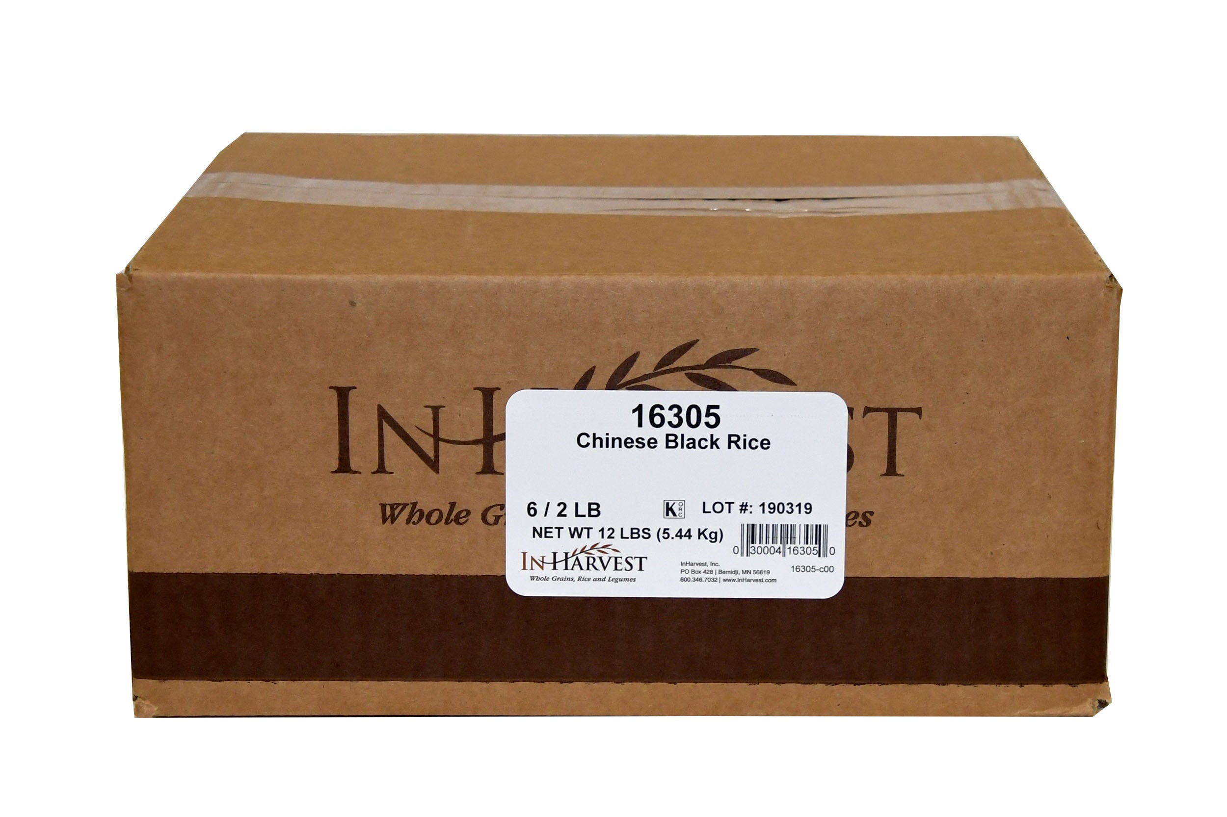 Chinese Black Rice 2 Pound Each - 6 Per Case.