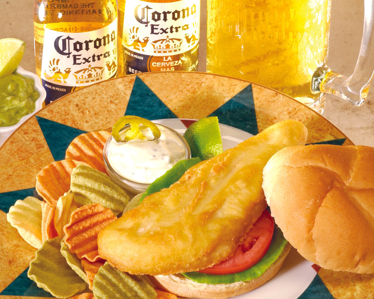 Beer Battered Cod Fillets 10 Pound Each - 1 Per Case.