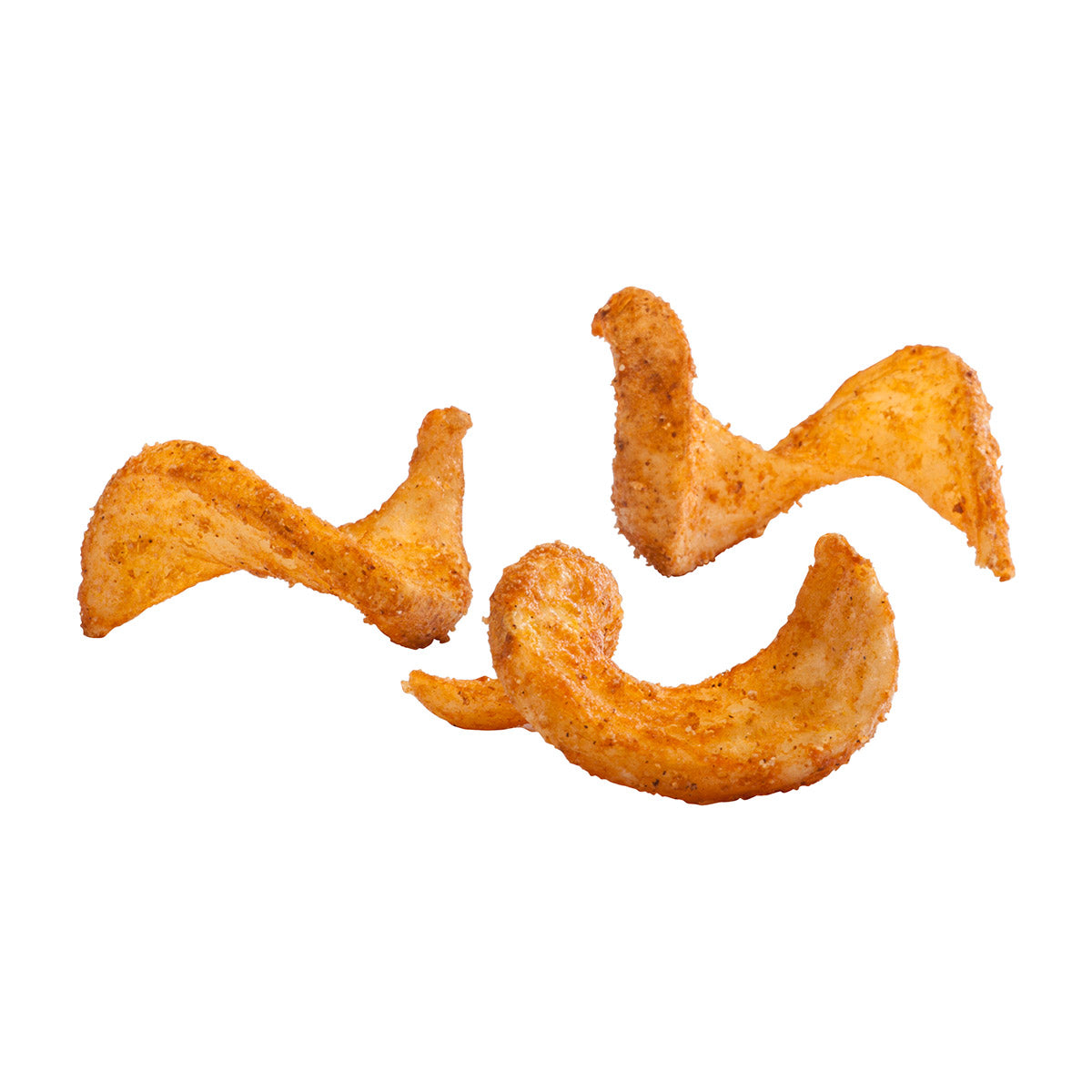 Simplot Sidewinders Fries Seasonedcrisp Brandjr Buffalos Batter Original Cut 4 Pound Each - 6 Per Case.