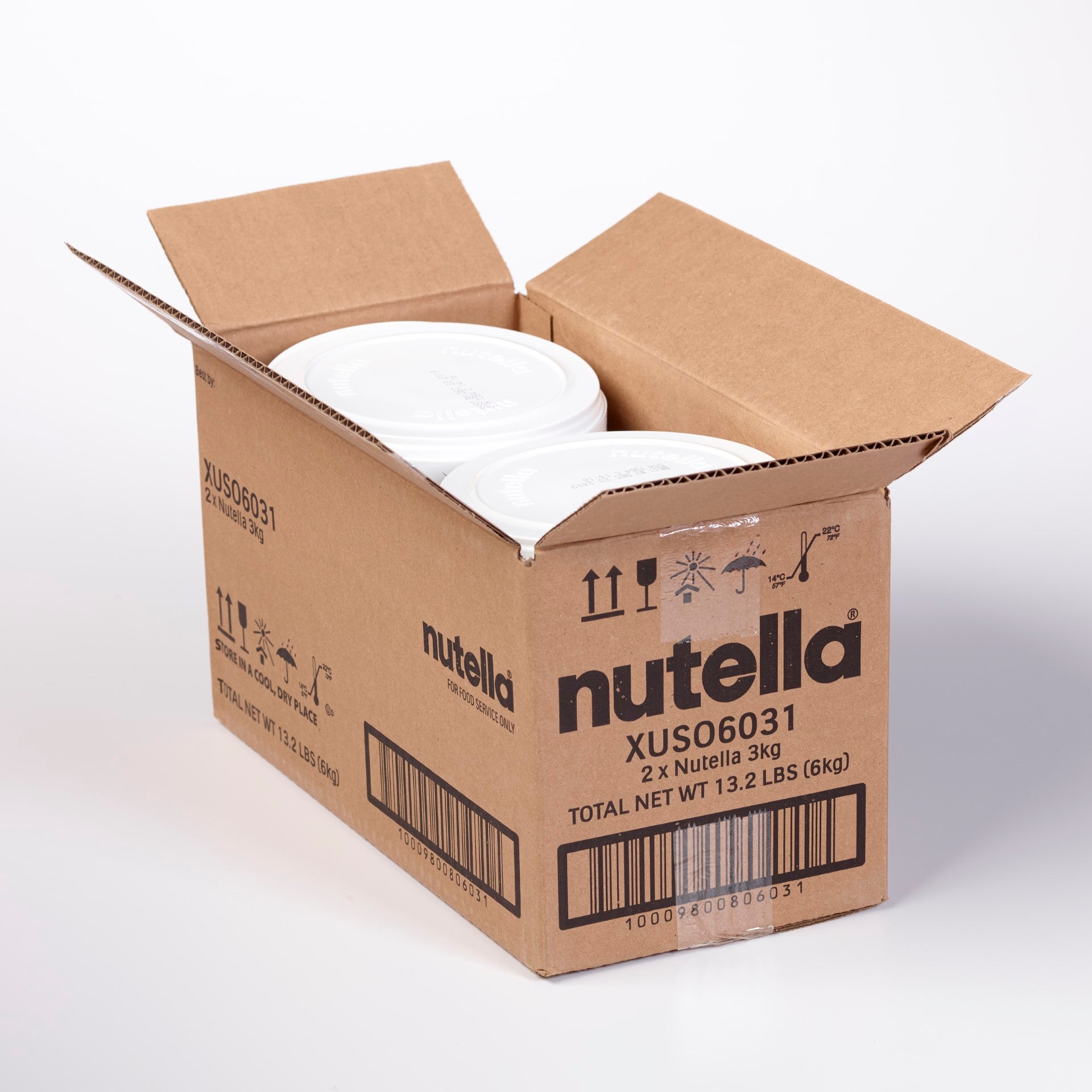 Nutella Food Service Tub (gluten Free) 105.8 Ounce Size - 2 Per Case.