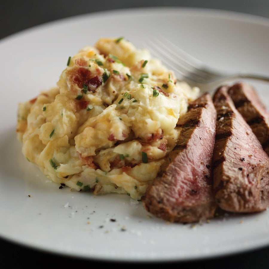 Potato Pearls® Golden Extra Rich Mashed Potatoes Seasoned Servings Per 3.7 Pound Each - 6 Per Case.