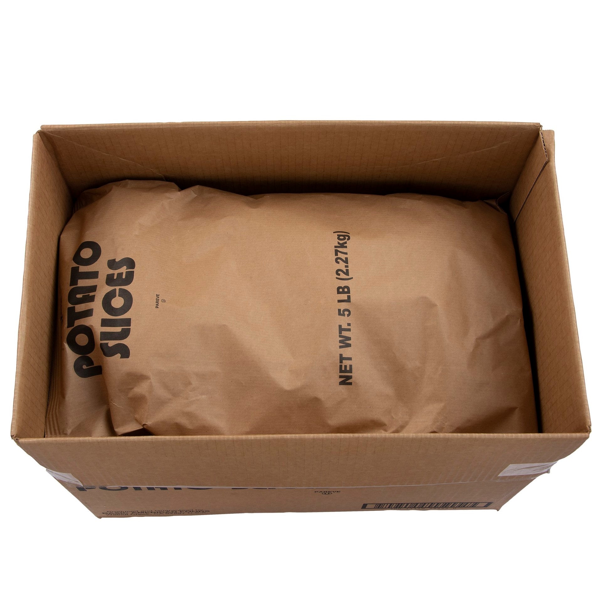 Baf Sliced Potatoes 8" Low Sodium Half Cup Servings Speed Scratch Recip 5 Pound Each - 4 Per Case.