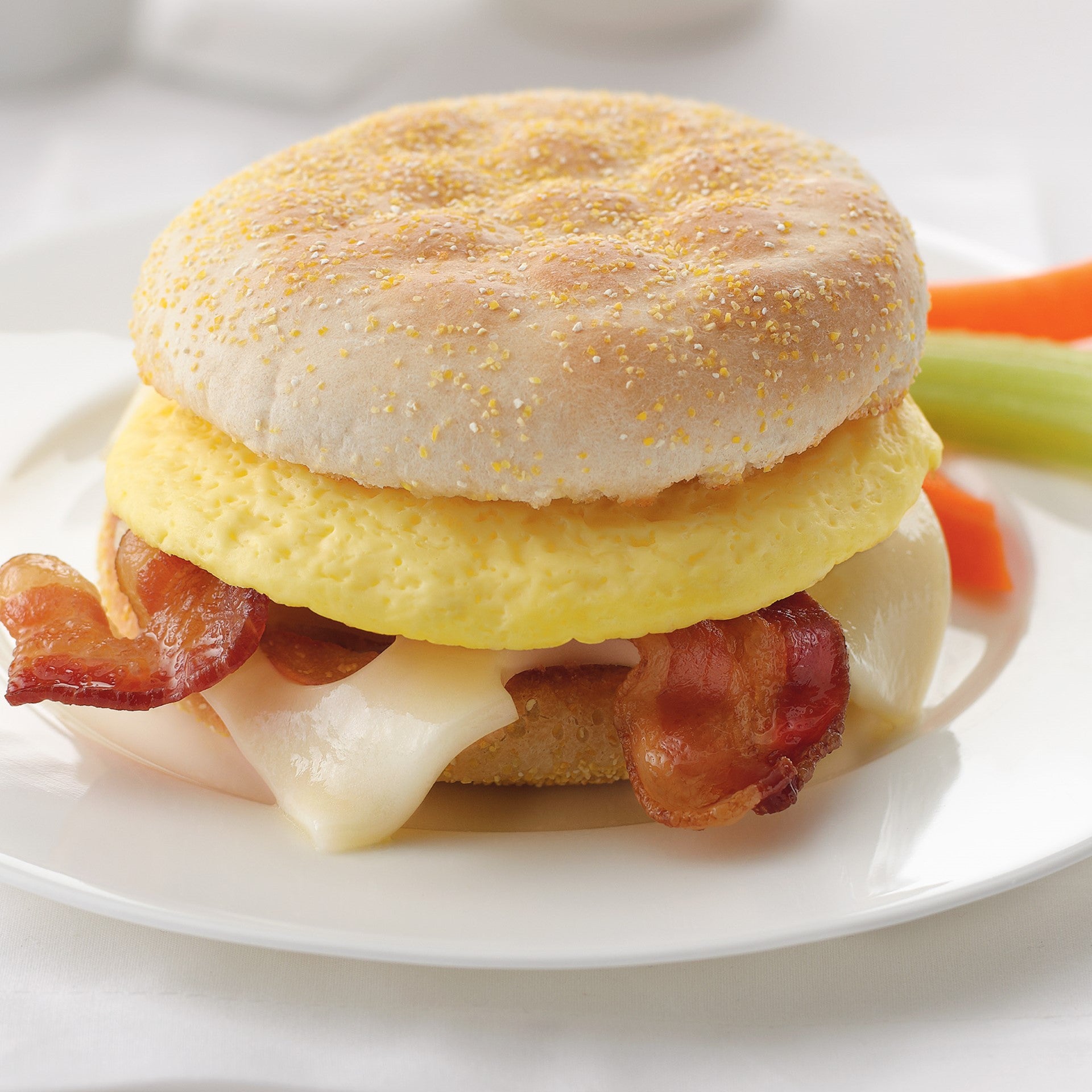 Abbotsford Farms® American Humane Certifiedcage Free Fully Cooked " Roundscrambled 11.25 Pound Each - 1 Per Case.