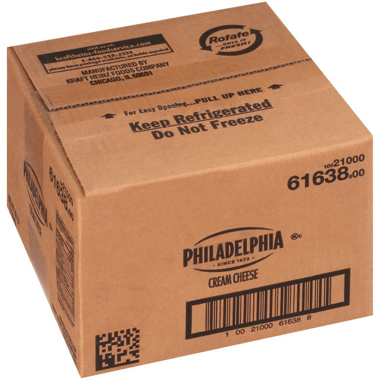 PHILADELPHIA Original Cream Cheese 30 lb. Carton 1)