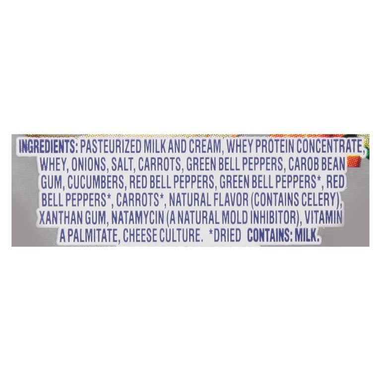 PHILADELPHIA Garden Vegetable Cream Cheese Spread 1 Ounce Cup 100 Per Case