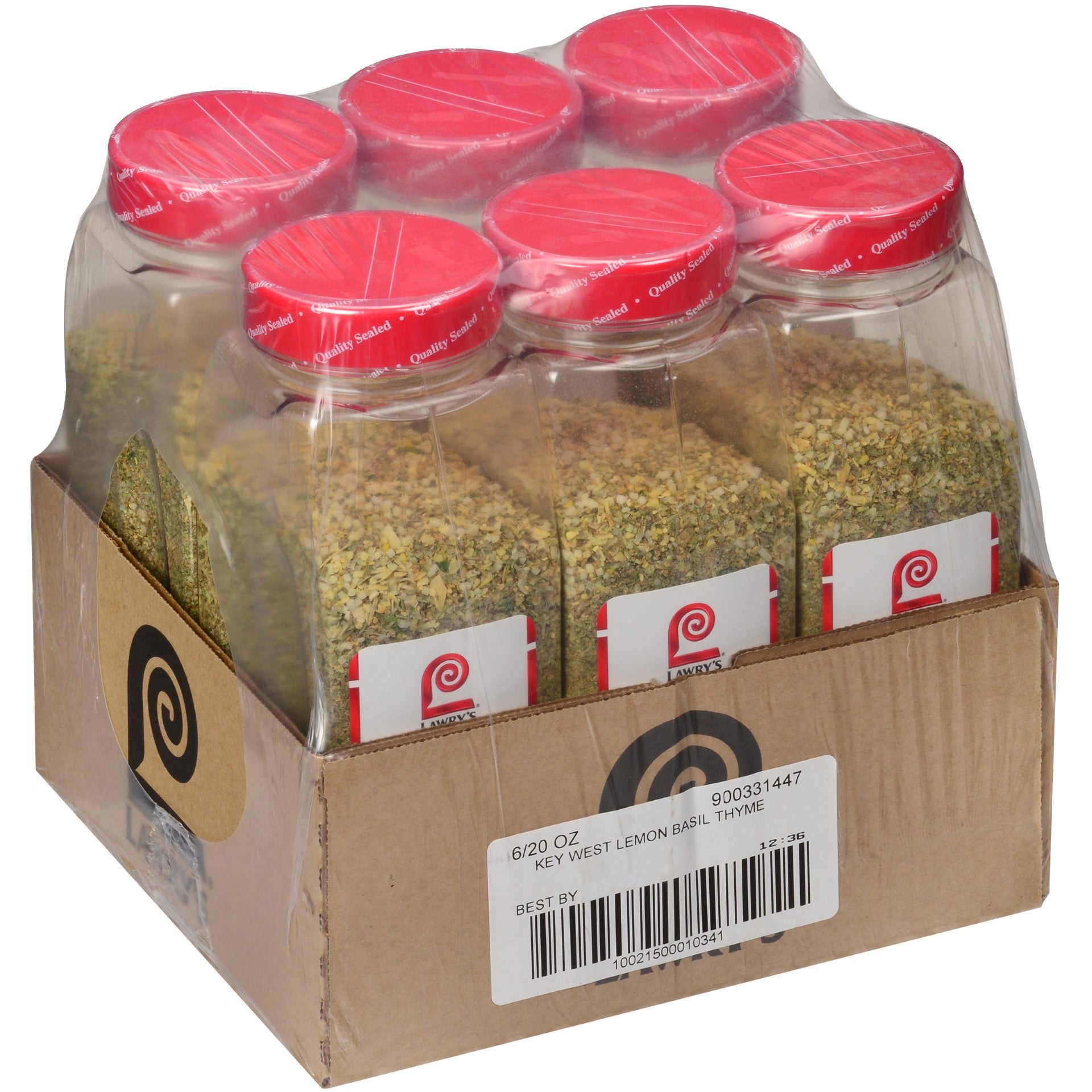 Lawry's Lemon Basil & Thyme 20 Ounce Size - 6 Per Case.
