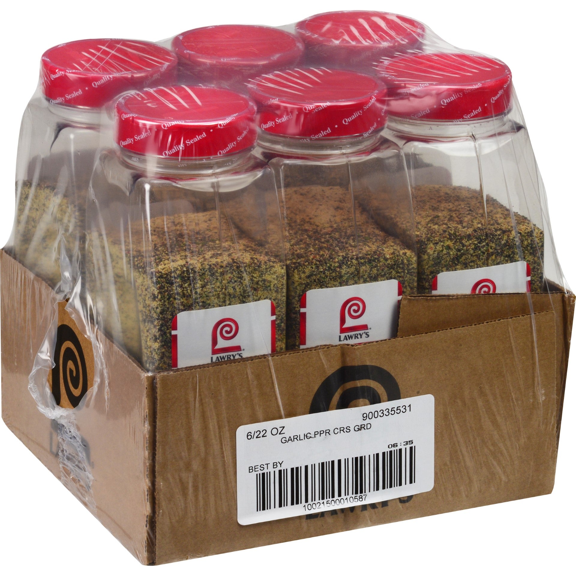 Lawry's Garlic Pepper 22 Ounce Size - 6 Per Case.